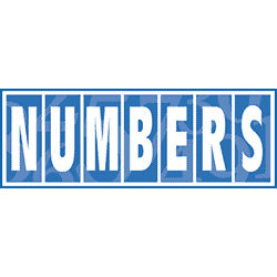 Logo Numbers Noche